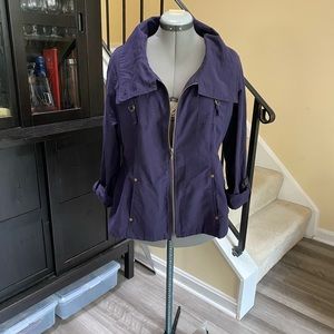 Live a little - Purple Jacket - XL